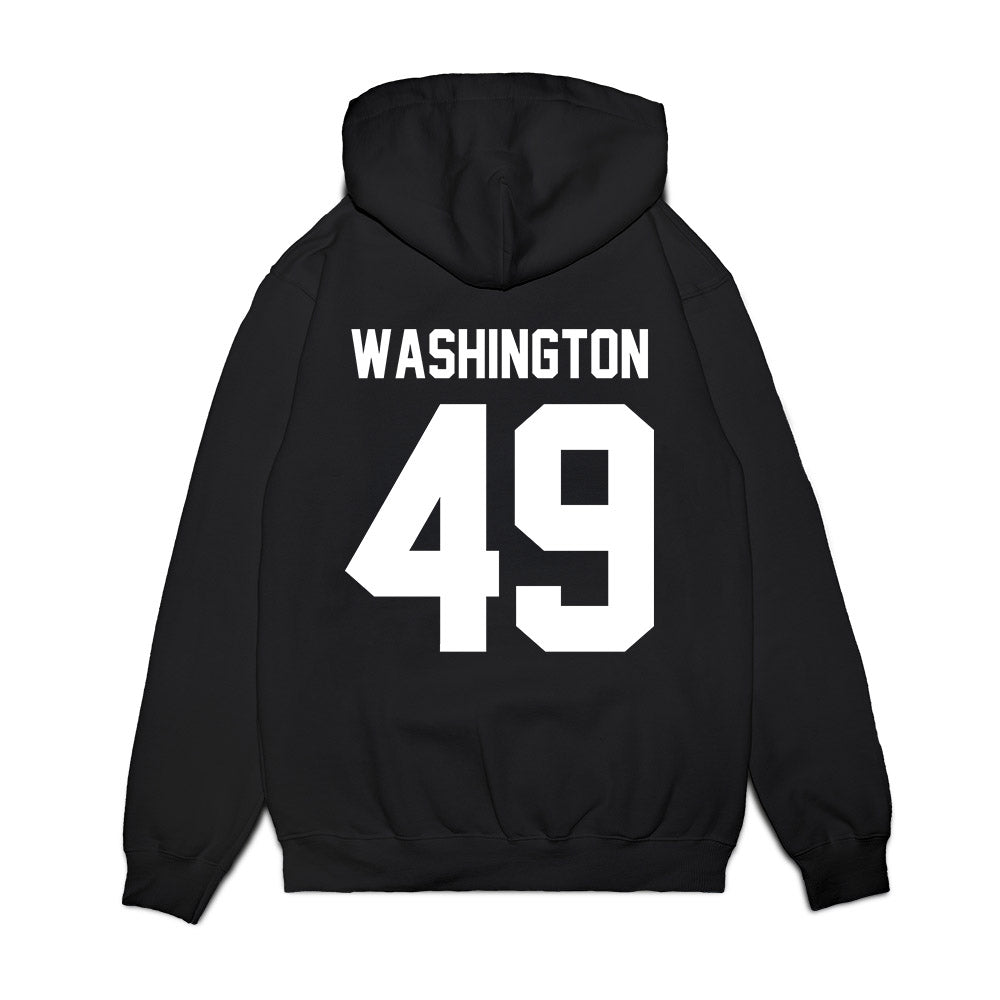 Houston - NCAA Football : Darius Washington - Vintage Helmet Premium Hooded Sweatshirt-1