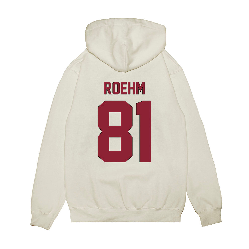 South Carolina - NCAA Football : Reno Roehm - Vintage Helmet Premium Hooded Sweatshirt-1