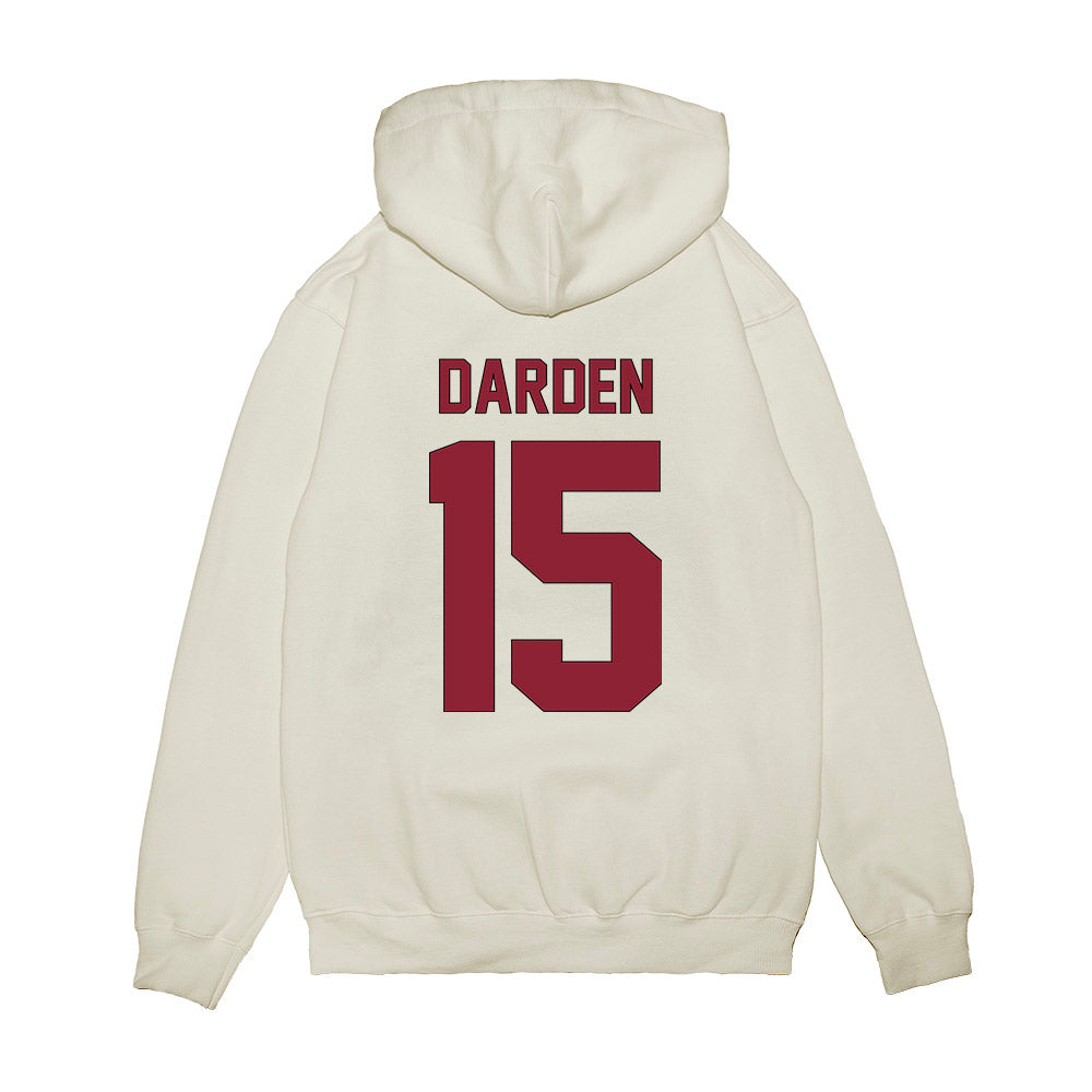 South Carolina - NCAA Football : Donovan Darden - Vintage Helmet Premium Hooded Sweatshirt-1