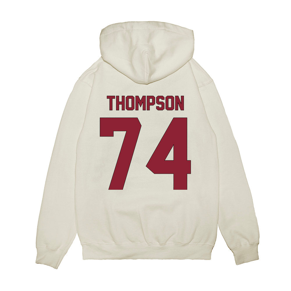 South Carolina - NCAA Football : Josiah Thompson - Vintage Helmet Premium Hooded Sweatshirt-1