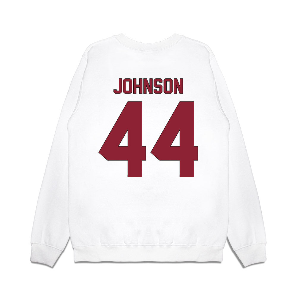 South Carolina - NCAA Football : KJ Johnson - Vintage Helmet Premium Crewneck Sweatshirt-1