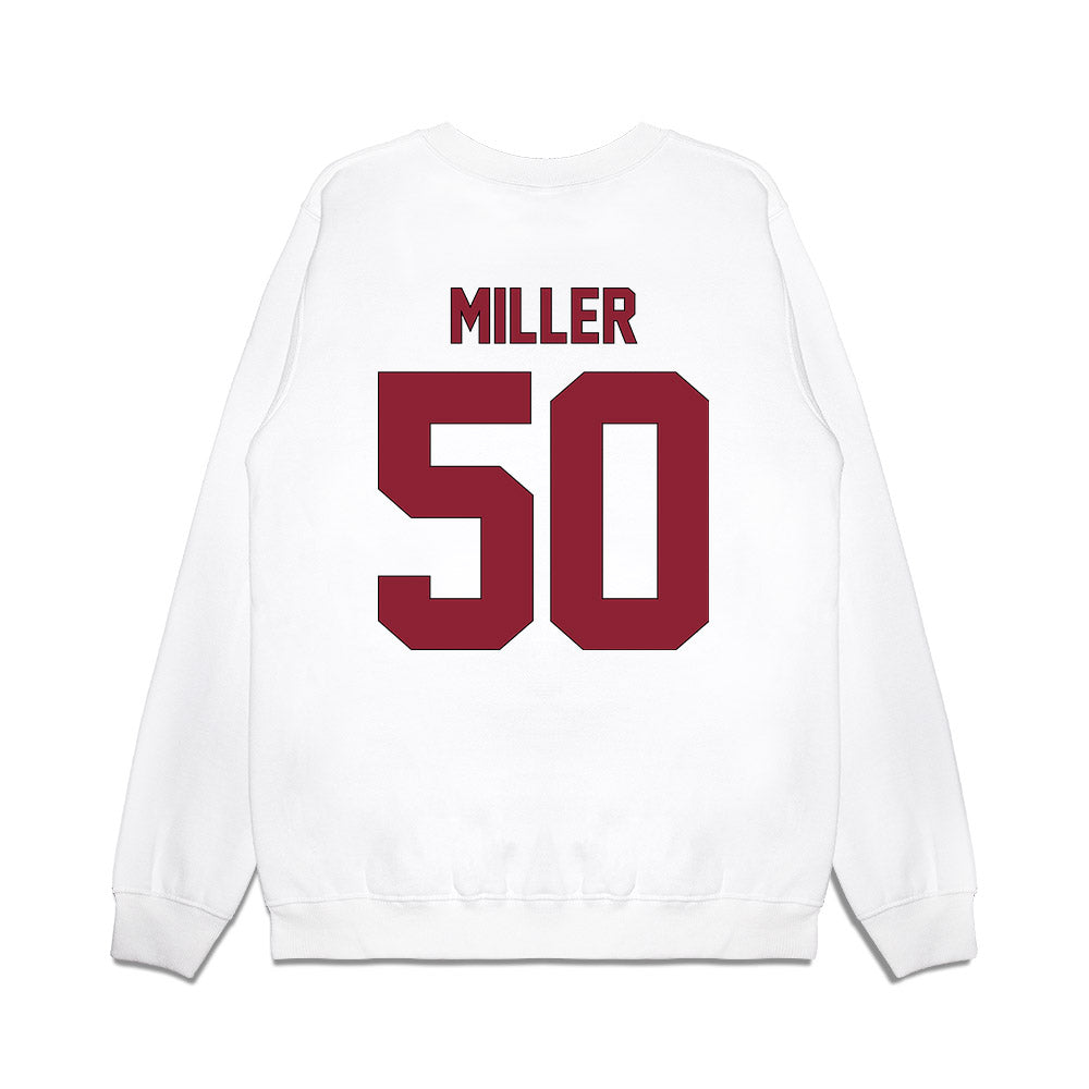 South Carolina - NCAA Football : Carter Miller - Vintage Helmet Premium Crewneck Sweatshirt-1