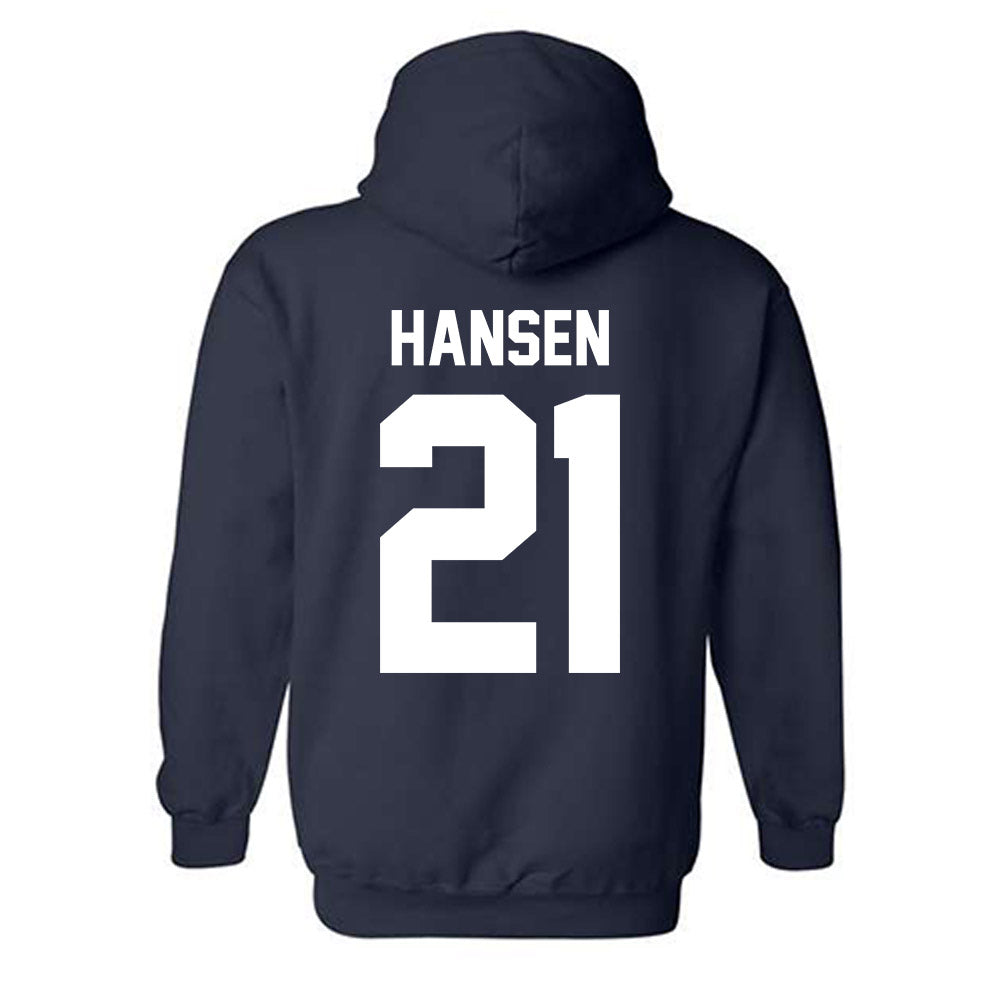 Penn State - NCAA Football : Carson Hansen - Vintage Shersey Hooded Sweatshirt-1