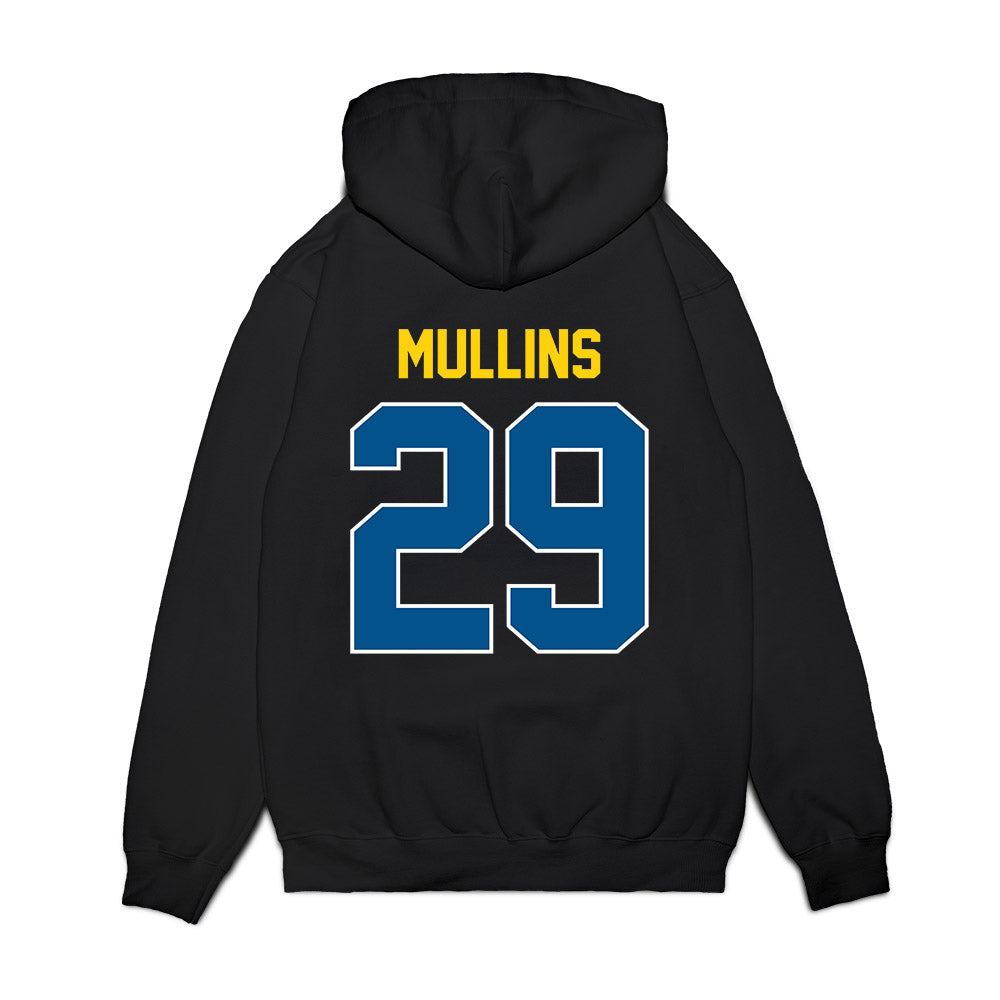 Delaware - NCAA Football : George Mullins - Vintage Helmet Premium Hooded Sweatshirt-1