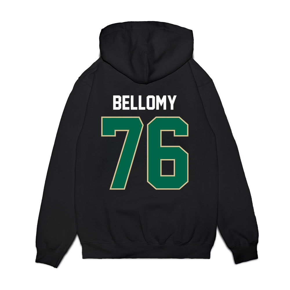 USF - NCAA Football : Colin Bellomy - Vintage Helmet Premium Hooded Sweatshirt-1