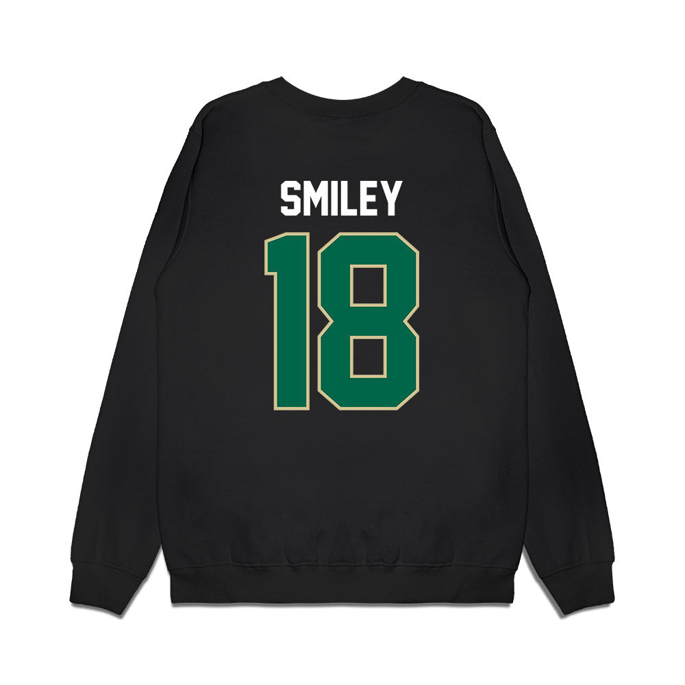 USF - NCAA Football : Levi Smiley - Vintage Helmet Premium Crewneck Sweatshirt-1