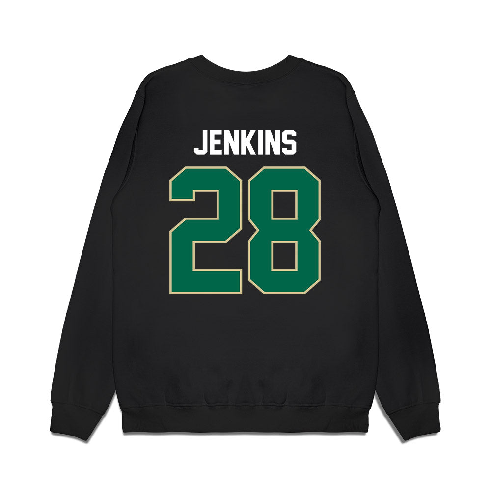 USF - NCAA Football : Ryan Jenkins - Vintage Helmet Premium Crewneck Sweatshirt-1