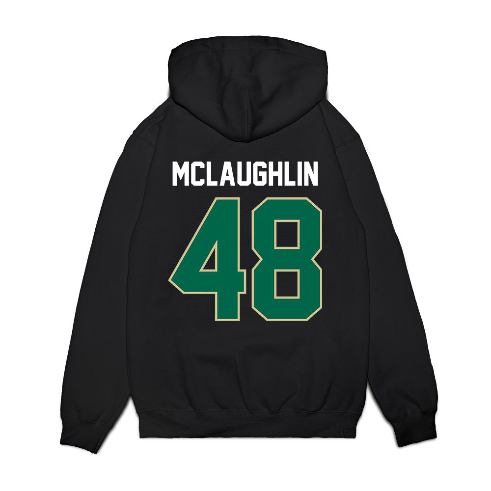 USF - NCAA Football : Turner McLaughlin - Vintage Helmet Premium Hooded Sweatshirt-1