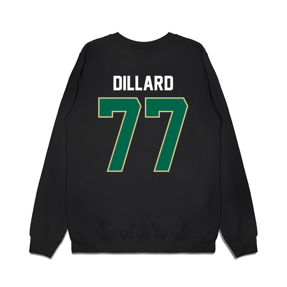 USF - NCAA Football : Major Dillard - Vintage Helmet Premium Crewneck Sweatshirt-1