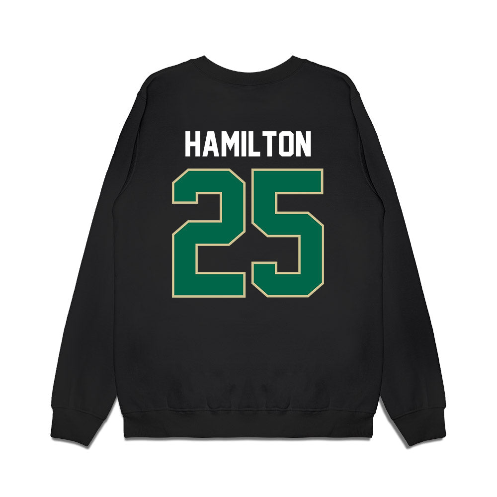 USF - NCAA Football : Zavier Hamilton - Vintage Helmet Premium Crewneck Sweatshirt-1