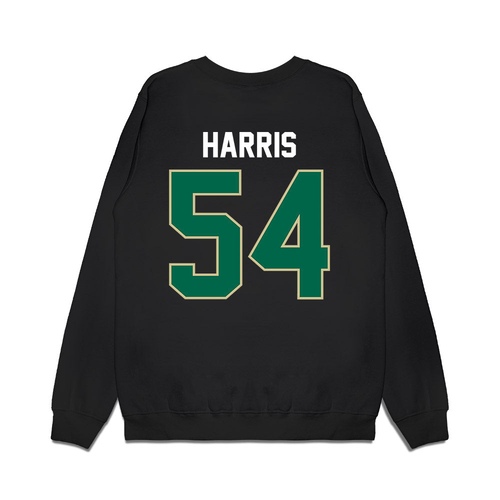 USF - NCAA Football : Caleb Harris - Vintage Helmet Premium Crewneck Sweatshirt-1