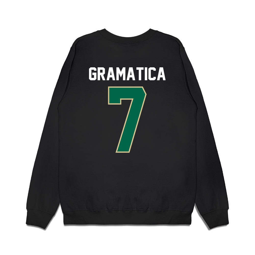 USF - NCAA Football : Nico Gramatica - Vintage Helmet Premium Crewneck Sweatshirt-1