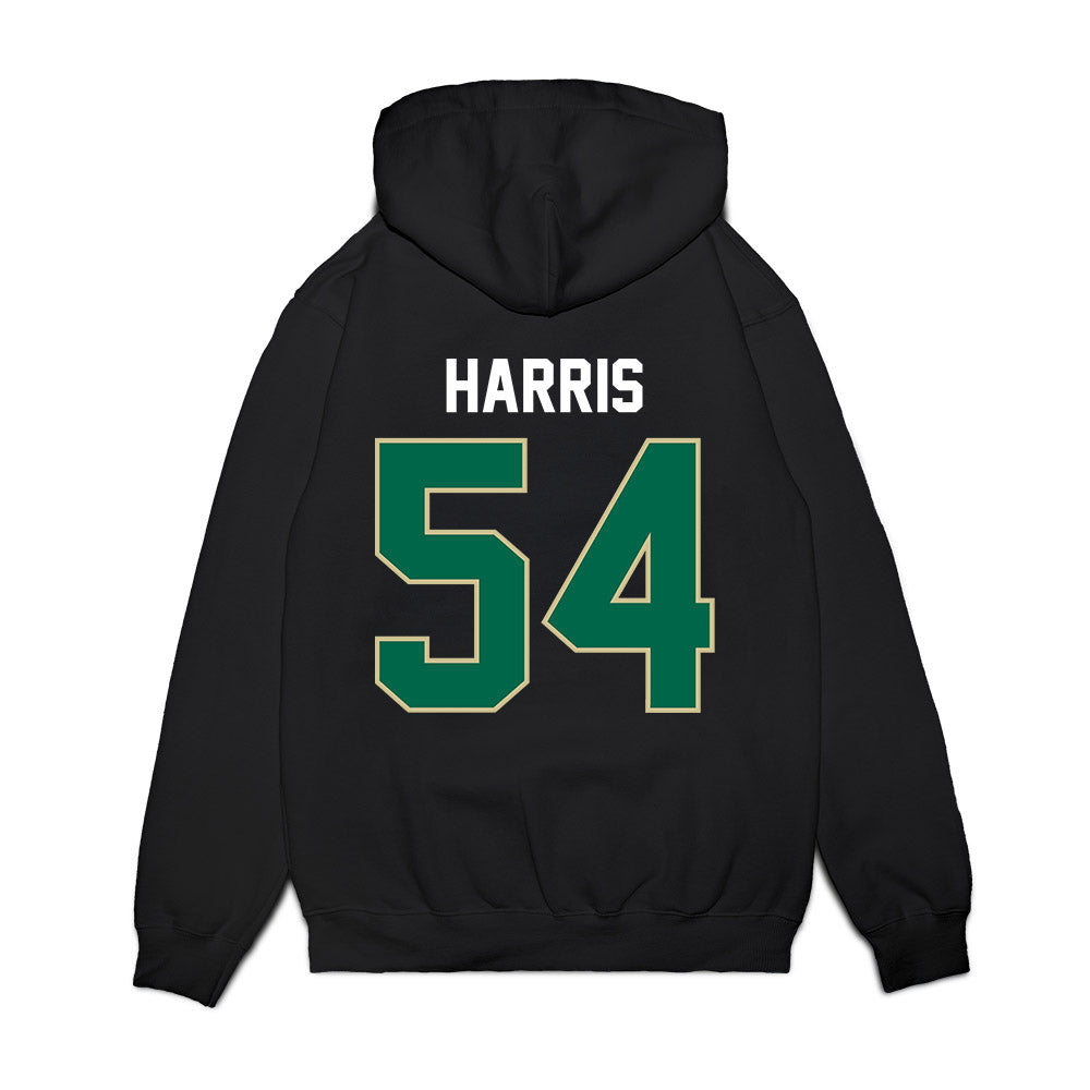 USF - NCAA Football : Caleb Harris - Vintage Helmet Premium Hooded Sweatshirt-1