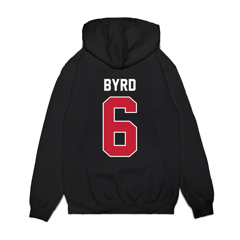 Richmond - NCAA Football : Camden Byrd - Vintage Helmet Premium Hooded Sweatshirt-1