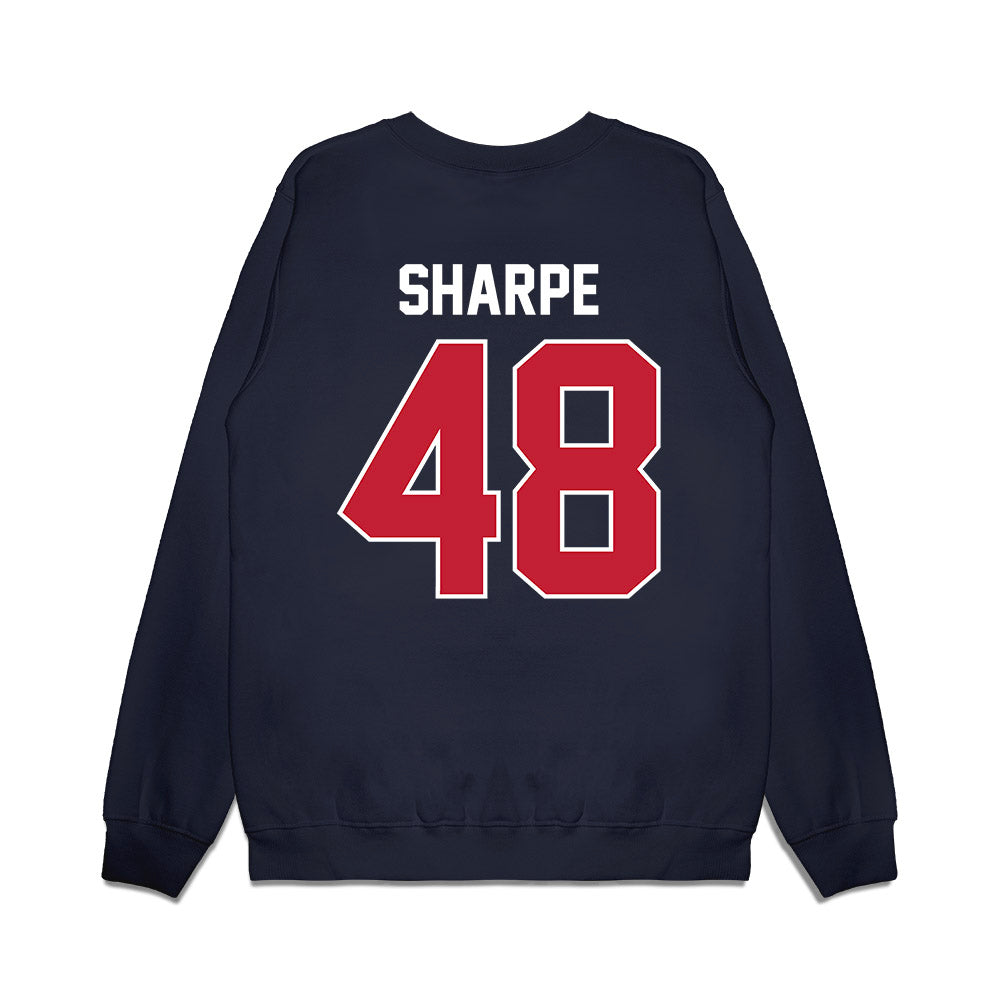 Richmond - NCAA Football : Weston Sharpe - Vintage Helmet Premium Crewneck Sweatshirt-1