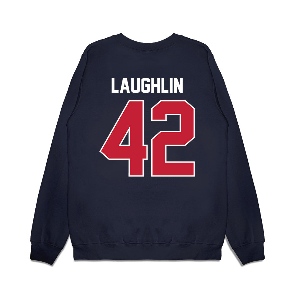 Richmond - NCAA Football : Brendan Laughlin - Vintage Helmet Premium Crewneck Sweatshirt-1