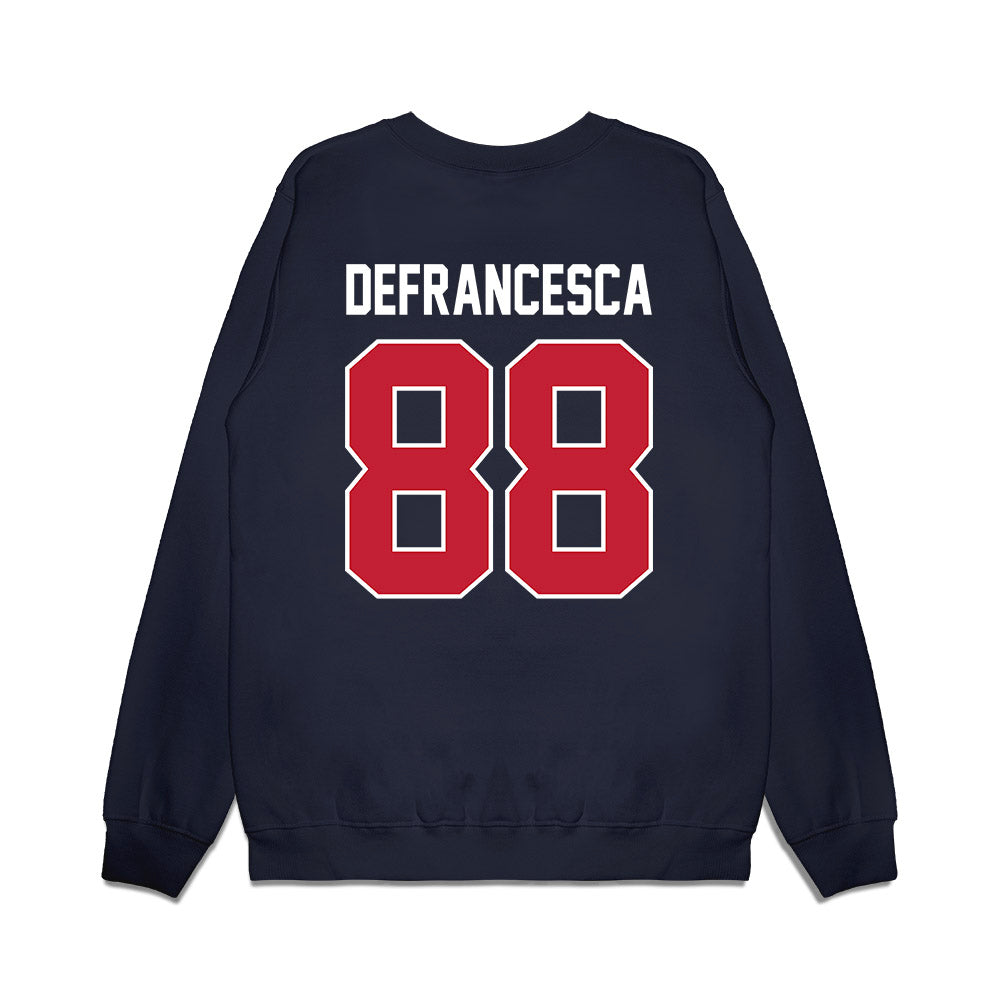 Richmond - NCAA Football : Sam DeFrancesca - Vintage Helmet Premium Crewneck Sweatshirt-1