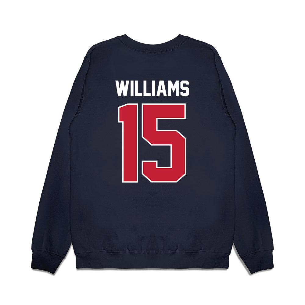 Richmond - NCAA Football : Krystian Williams - Vintage Helmet Premium Crewneck Sweatshirt-1
