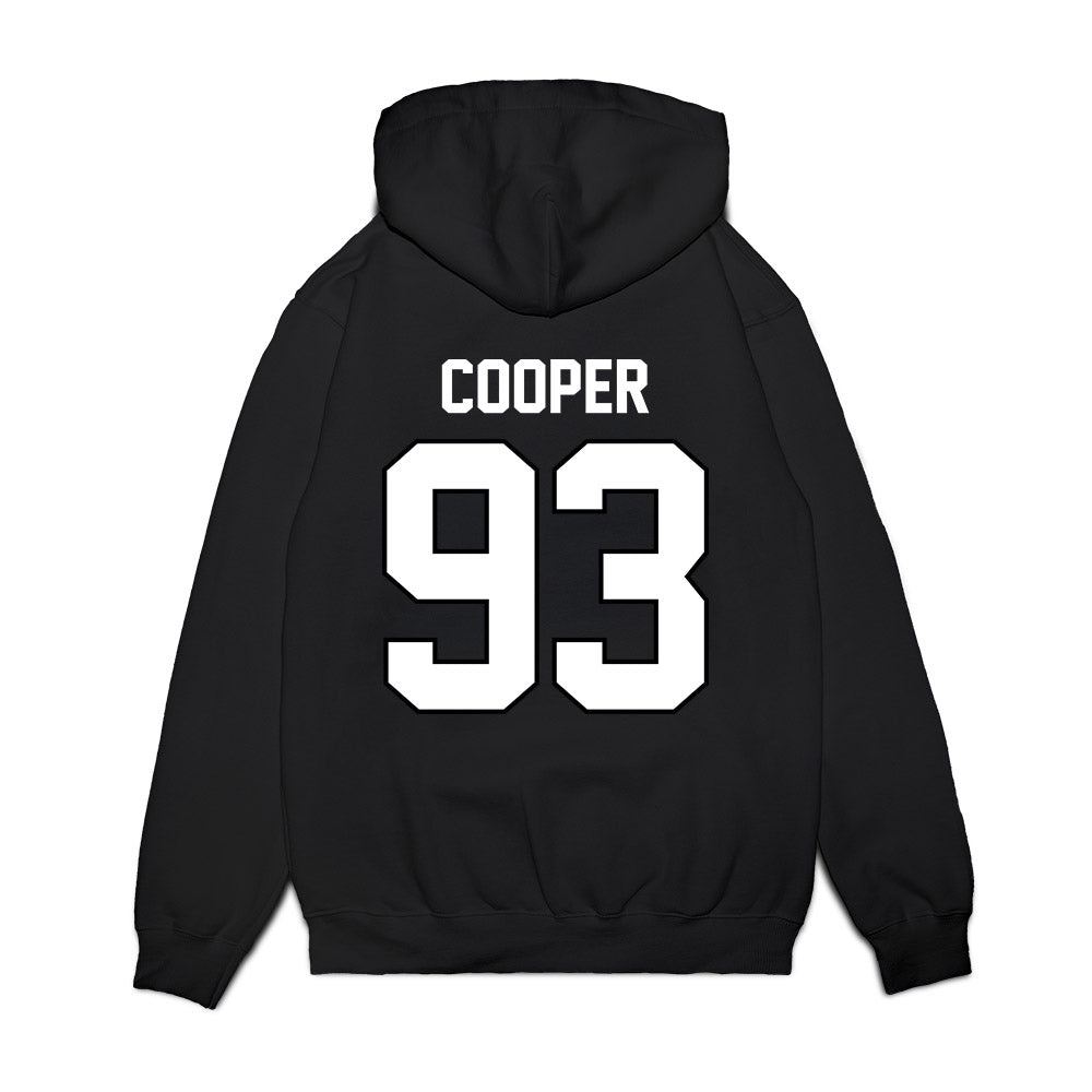 Wisconsin - NCAA Football : DeNigel Cooper - Vintage Helmet Premium Hooded Sweatshirt-1