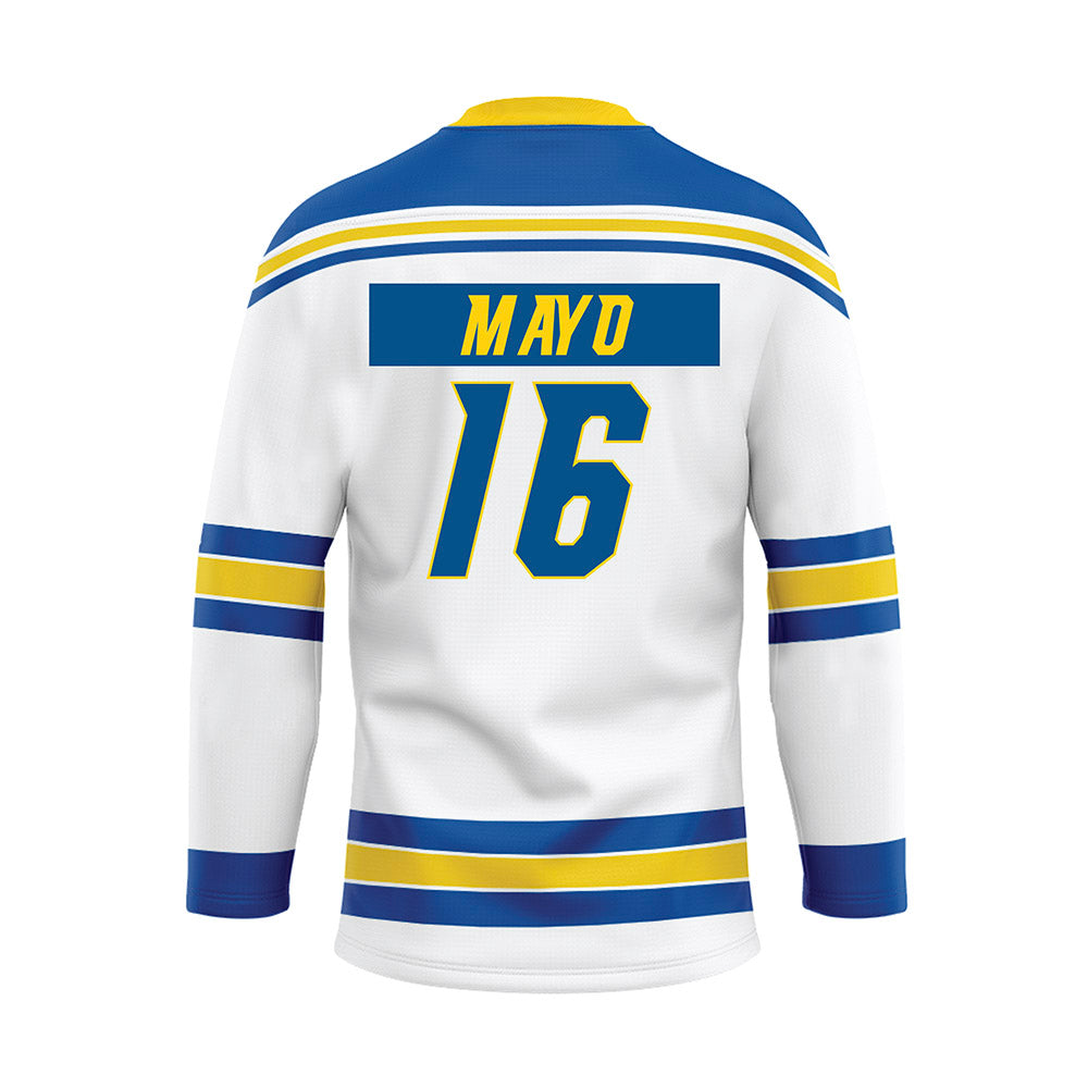 Delaware - NCAA Ice Hockey : Eva Mayo - White Hockey Jersey-1