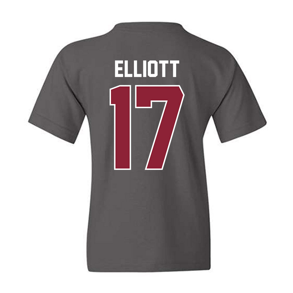 UMass - NCAA Football : Dallas Elliott - Vintage Football Youth T-Shirt-1