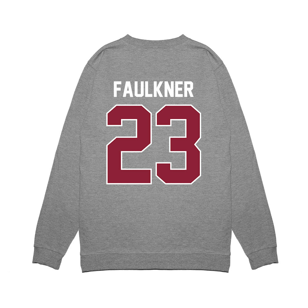 UMass - NCAA Football : Elijah Faulkner - Vintage Football Premium Crewneck Sweatshirt-1
