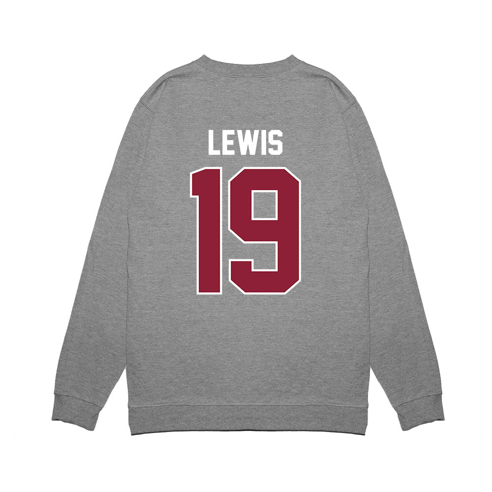 UMass - NCAA Football : Jabari Lewis - Vintage Football Premium Crewneck Sweatshirt-1