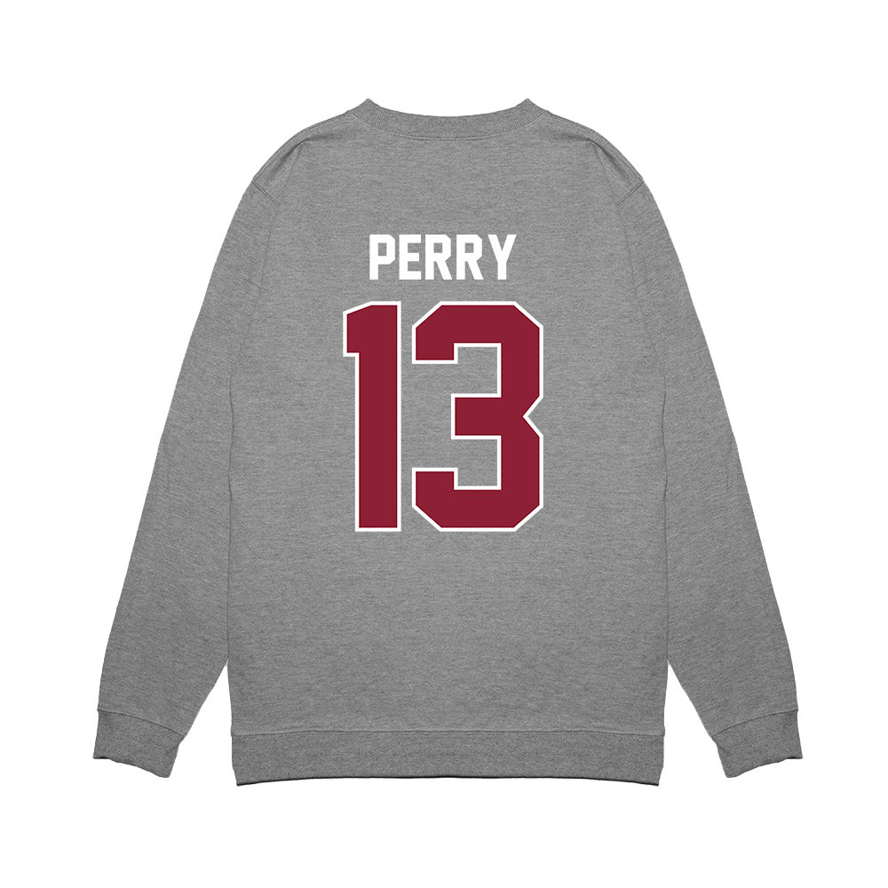 UMass - NCAA Football : Willl Perry - Vintage Football Premium Crewneck Sweatshirt-1