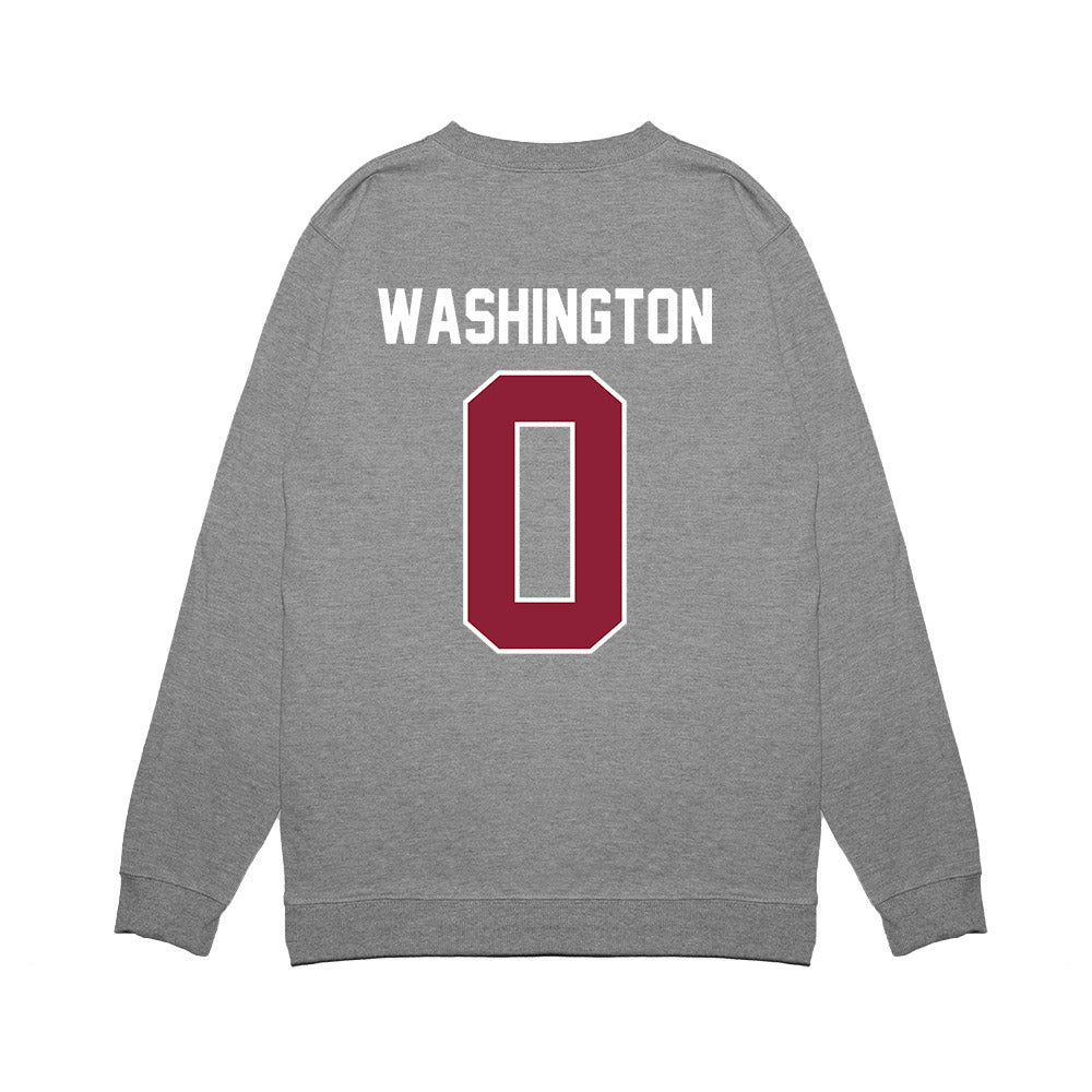 UMass - NCAA Football : Jordan Washington - Vintage Football Premium Crewneck Sweatshirt-1