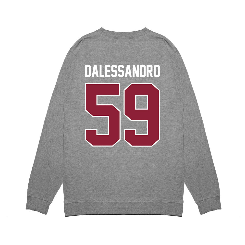 UMass - NCAA Football : Nick Dalessandro - Vintage Football Premium Crewneck Sweatshirt-1