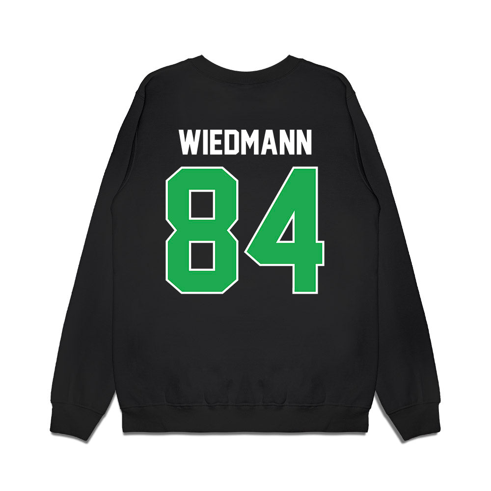 Marshall - NCAA Football : Nico Wiedmann - Vintage Helmet Premium Crewneck Sweatshirt-1