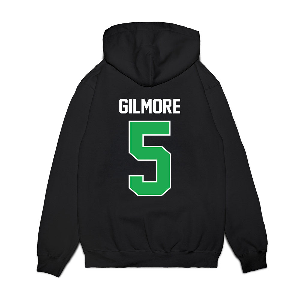Marshall - NCAA Football : Javae Gilmore - Vintage Helmet Premium Hooded Sweatshirt-1