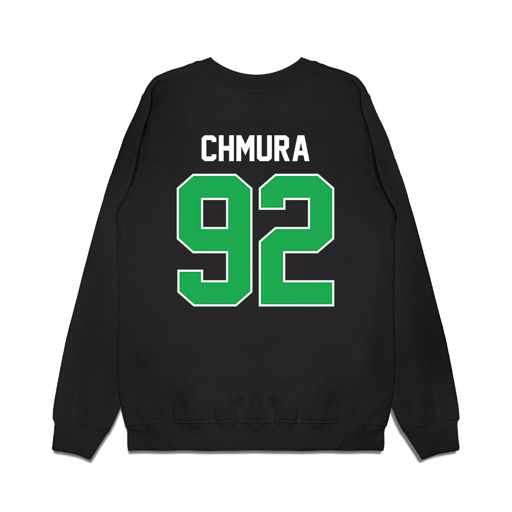 Marshall - NCAA Football : Cam Chmura - Vintage Helmet Premium Crewneck Sweatshirt-1