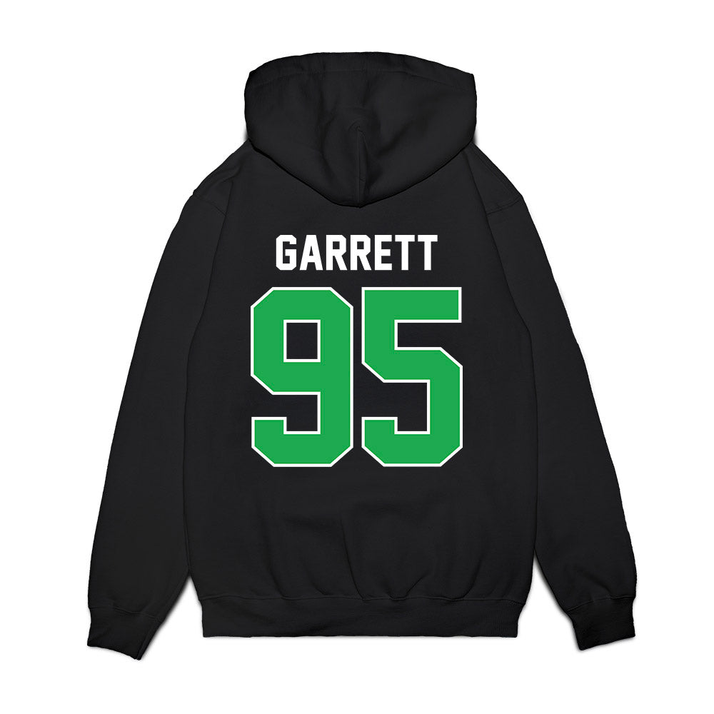Marshall - NCAA Football : Donovan Garrett - Vintage Helmet Premium Hooded Sweatshirt-1