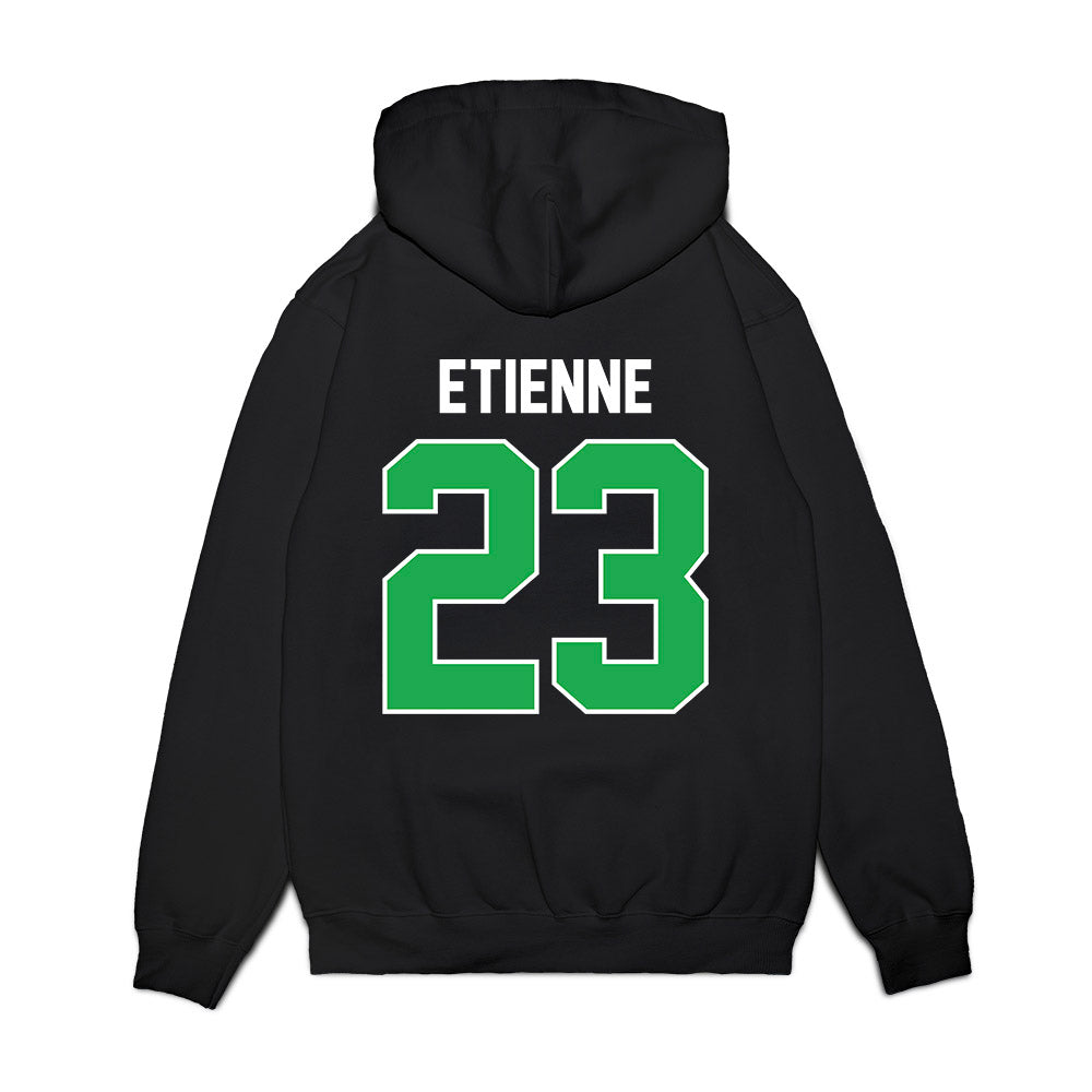 Marshall - NCAA Football : Sammy Etienne - Vintage Helmet Premium Hooded Sweatshirt-1