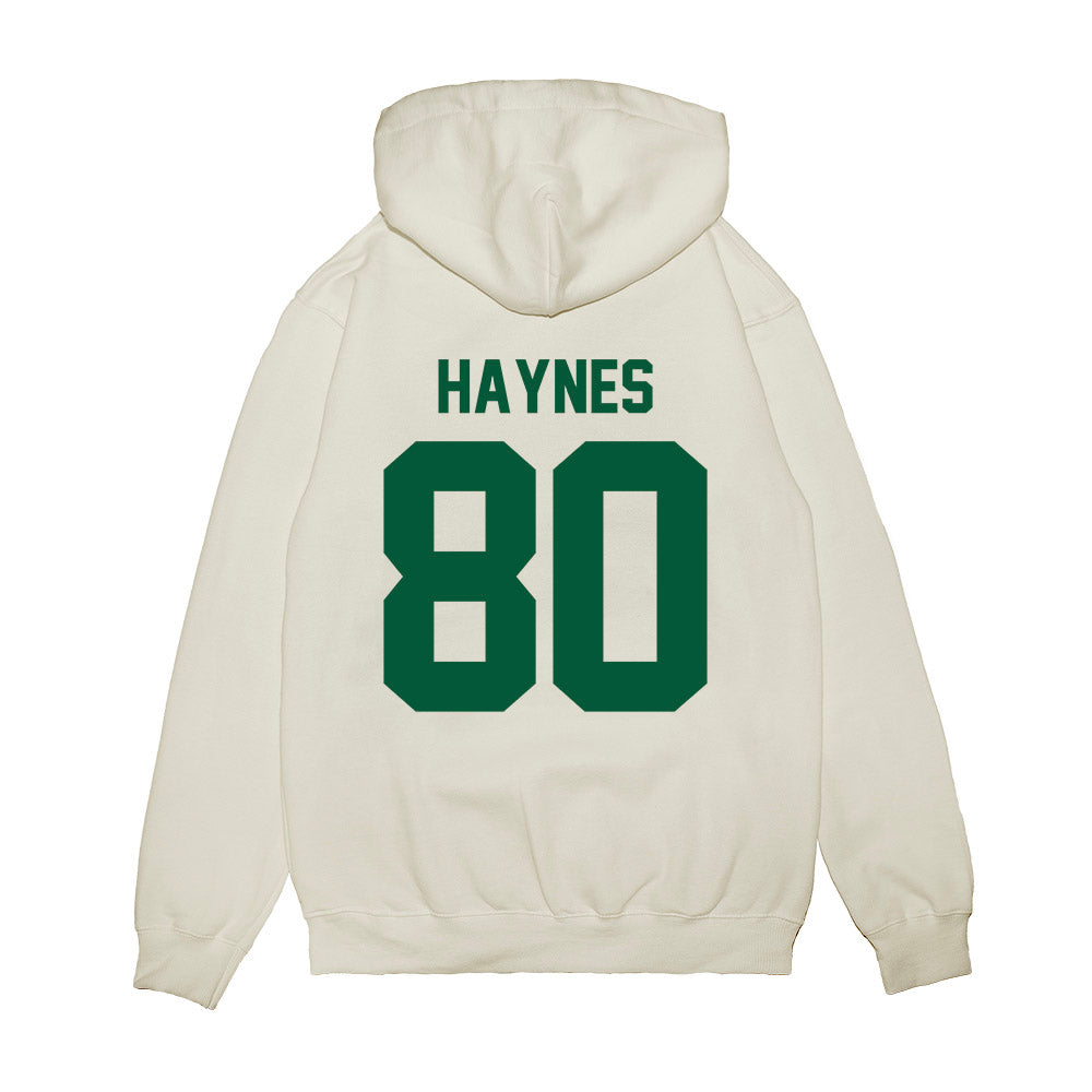 Hawaii - NCAA Football : Robert Haynes - Vintage Helmet Premium Hooded Sweatshirt-1