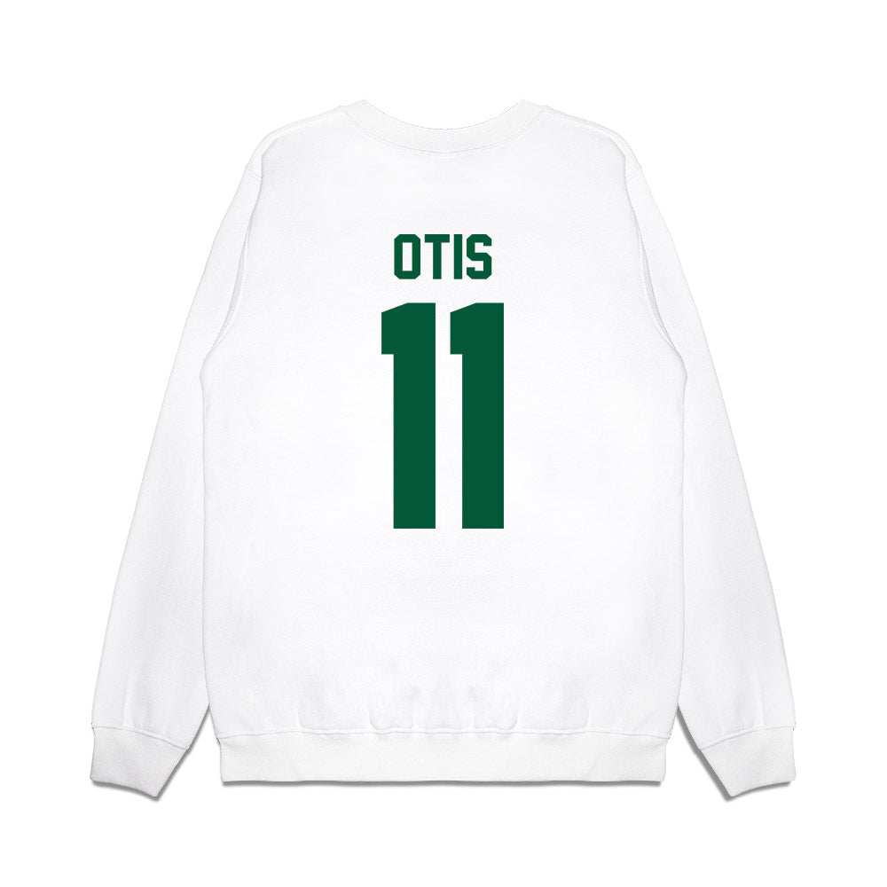Hawaii - NCAA Football : Jamih Otis - Vintage Helmet Premium Crewneck Sweatshirt-1