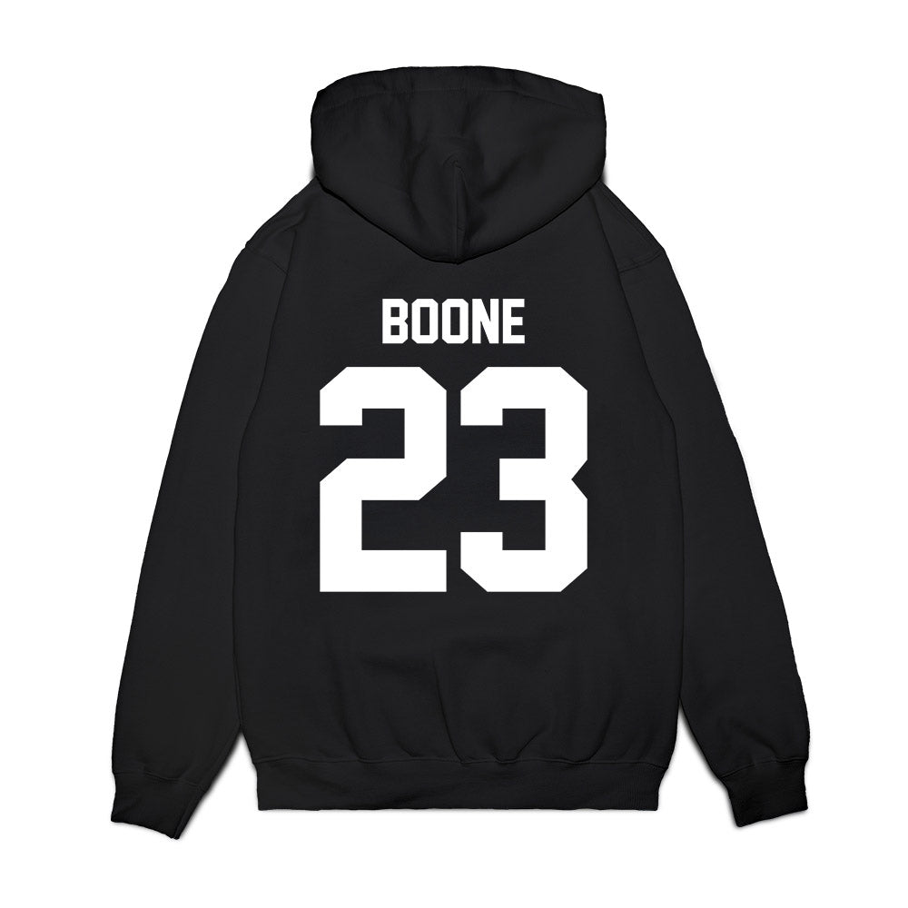 Maine - NCAA Football : Ty Boone - Vintage Helmet Premium Hooded Sweatshirt-1