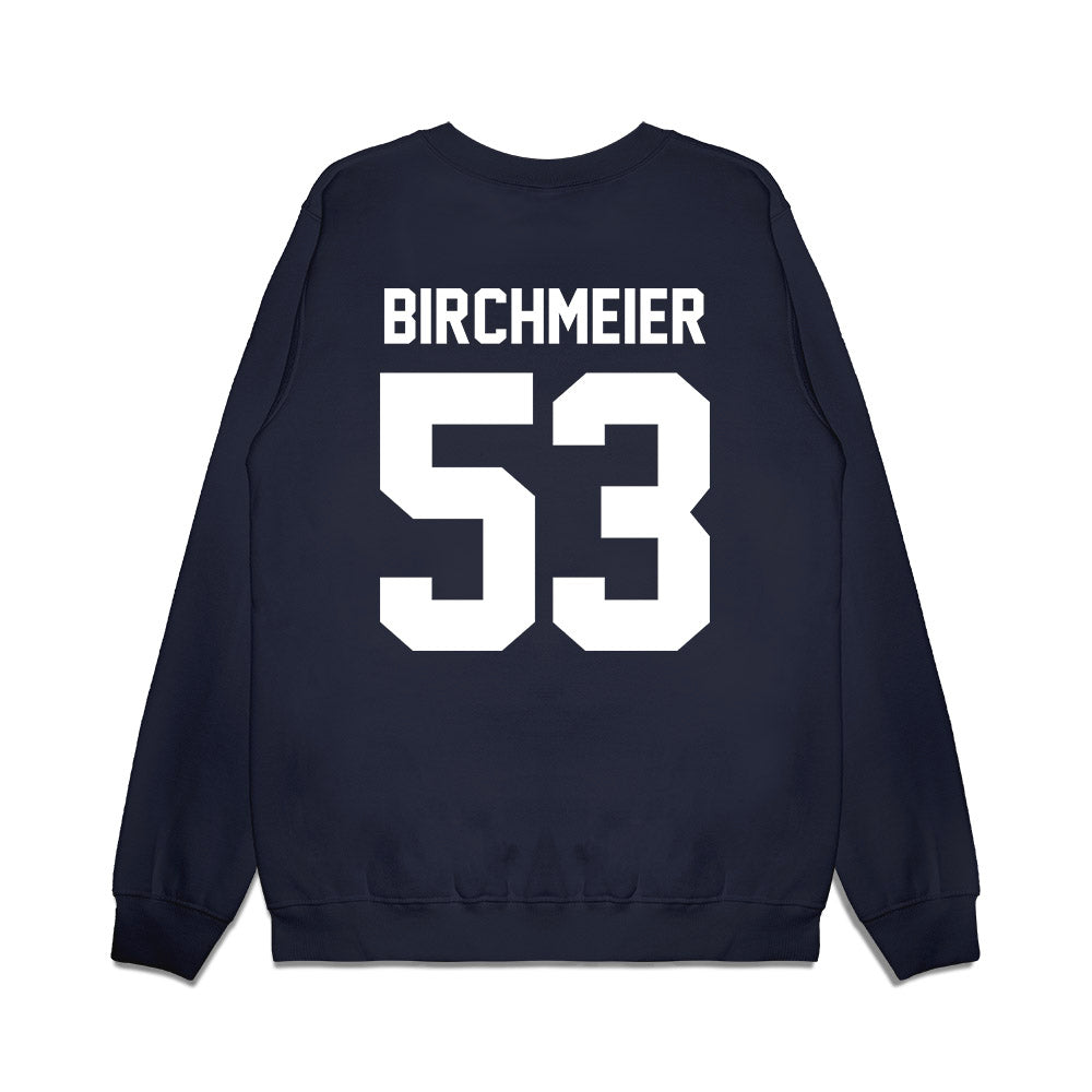 Liberty - NCAA Football : Alex Birchmeier - Vintage Helmet Premium Crewneck Sweatshirt-1