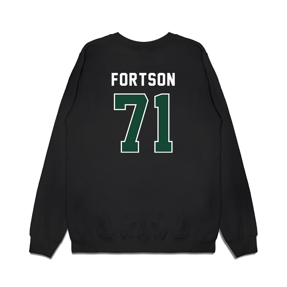 Ohio - NCAA Football : Danny Fortson - Vintage Helmet Premium Crewneck Sweatshirt-1