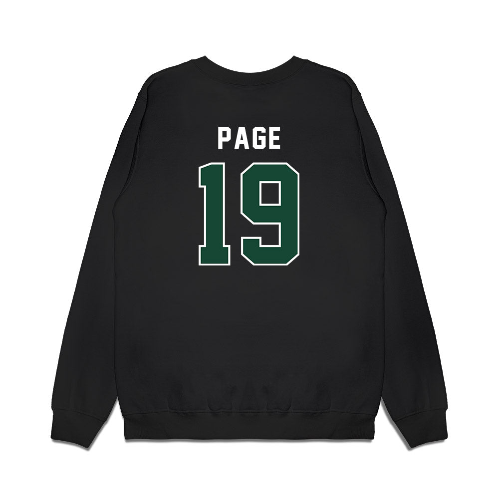 Ohio - NCAA Football : Kaden Page - Vintage Helmet Premium Crewneck Sweatshirt-1