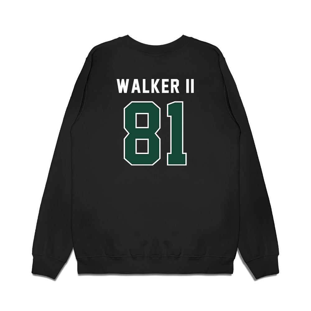 Ohio - NCAA Football : MC Walker II - Vintage Helmet Premium Crewneck Sweatshirt-1