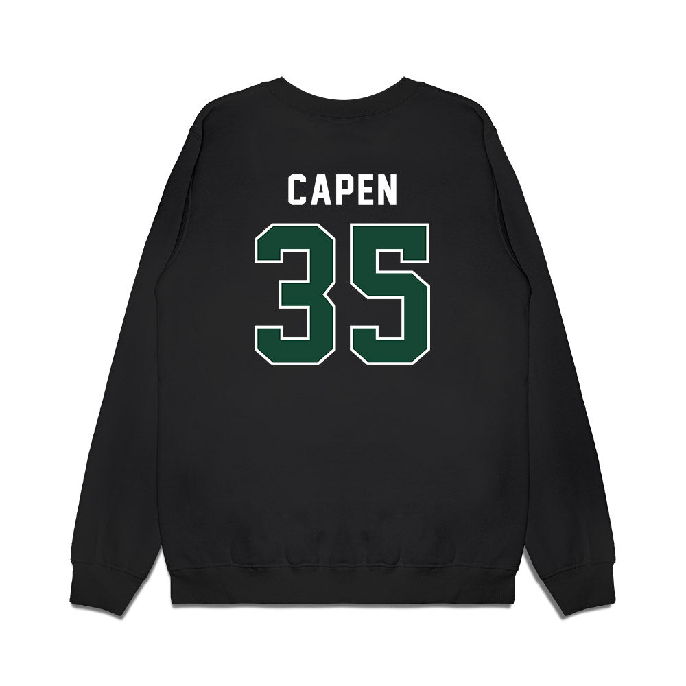 Ohio - NCAA Football : Michael Capen - Vintage Helmet Premium Crewneck Sweatshirt-1
