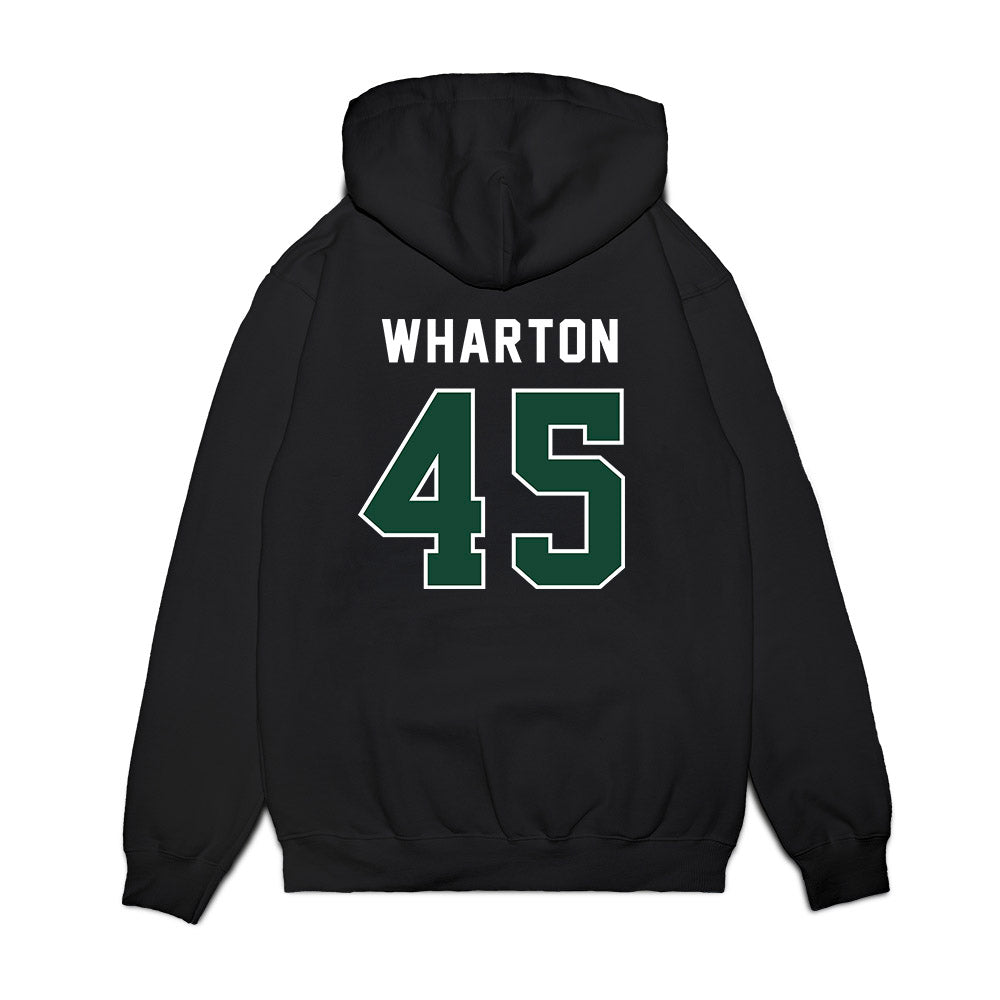 Ohio - NCAA Football : Brady Wharton - Vintage Helmet Premium Hooded Sweatshirt-1