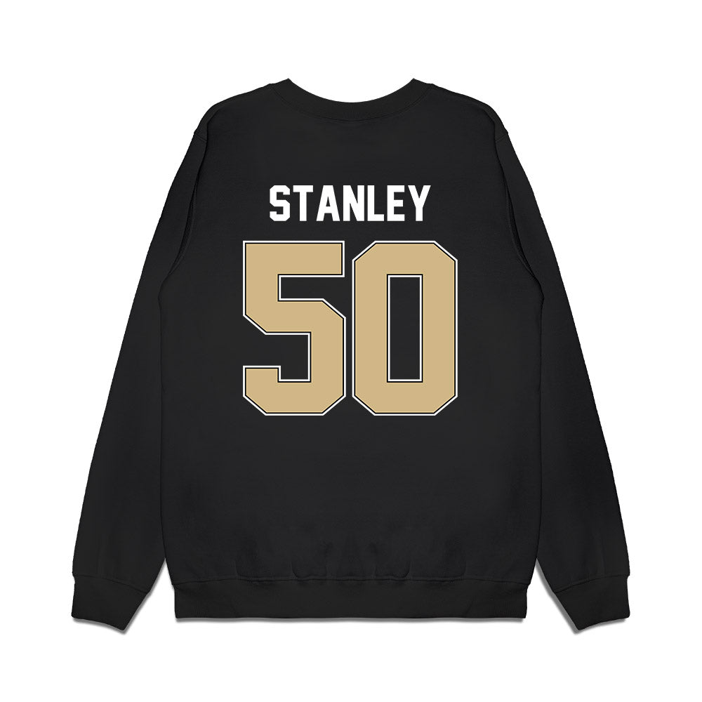 Purdue - NCAA Football : Boaz Stanley - Vintage Helmet Premium Crewneck Sweatshirt-1