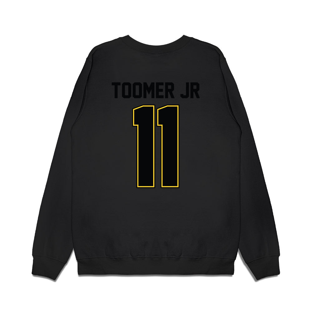 PLU - NCAA Football : Anthony Toomer Toomer Jr - Vintage Helmet Premium Crewneck Sweatshirt-1