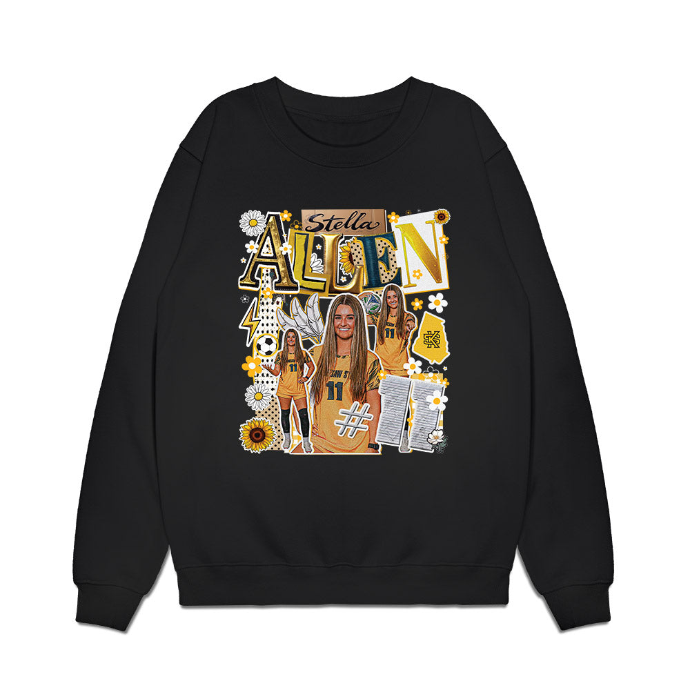 Kennesaw - NCAA Women's Soccer : Stella Allen - Collage Premium Crewneck Sweatshirt-0