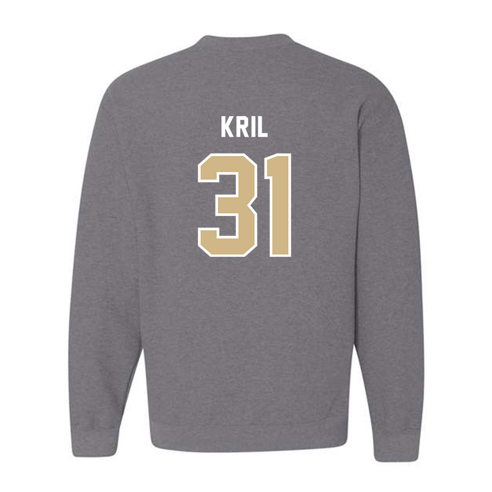 PNW - NCAA Men's Ice Hockey : Caleb Kril - Classic Shersey Crewneck Sweatshirt-1