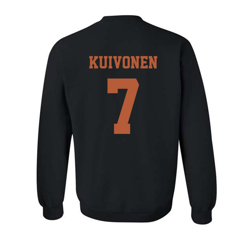 Texas - NCAA Beach Volleyball : Eva Liisa Kuivonen - Classic Shersey Crewneck Sweatshirt-1