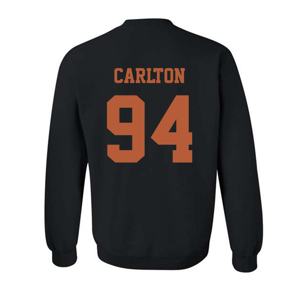 Texas - NCAA Football : JAMARION CARLTON - Classic Shersey Crewneck Sweatshirt-1